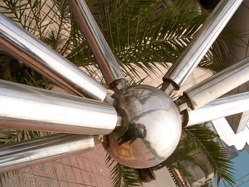 菏泽不锈钢螺栓球网架