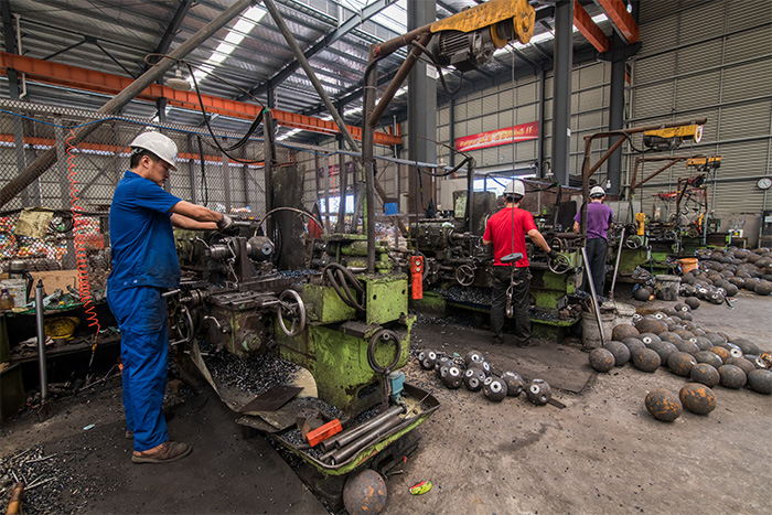 菏泽网架配件车间