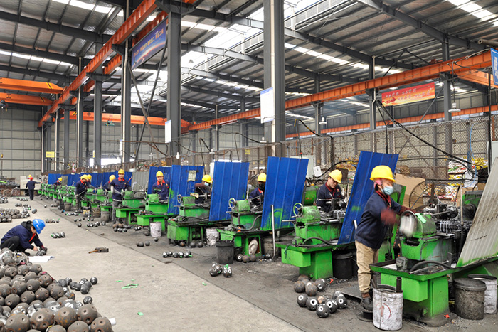 菏泽网架锥头车间