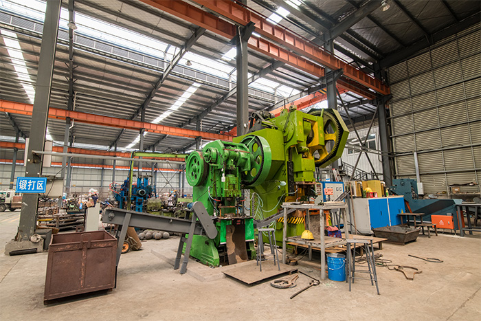 菏泽网架配件-锥头加工车间